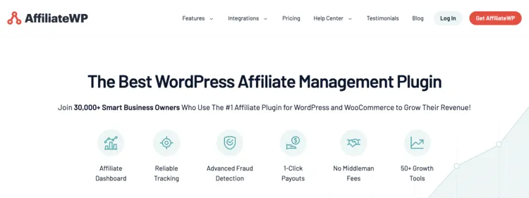 AffiliateWP - WordPress affiliate management plugin