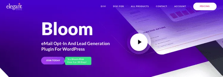 Bloom banner