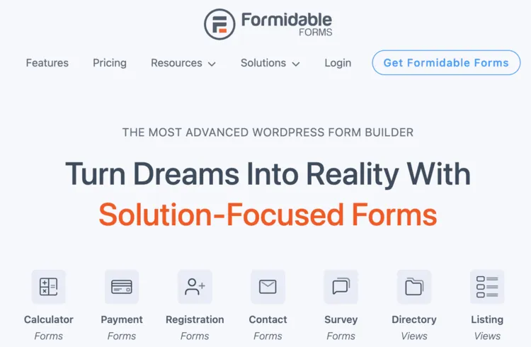 Formidable Forms banner