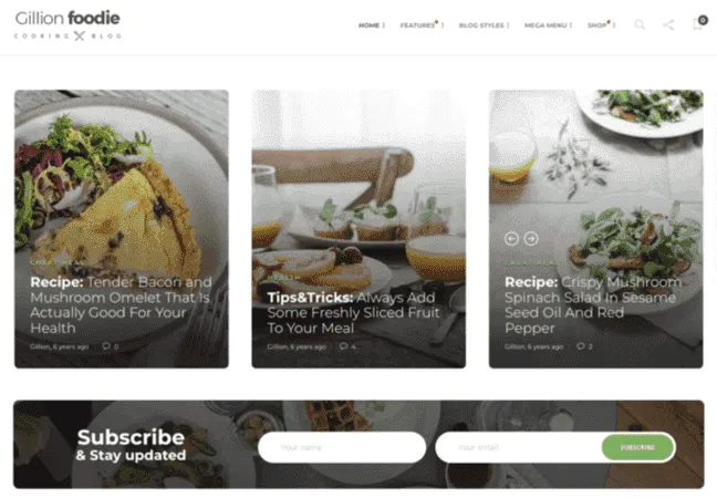 Gillion WordPress Theme