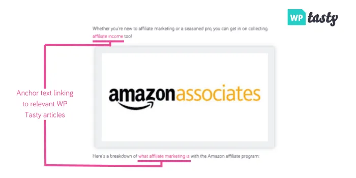 internal linking example