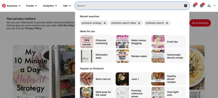 Pinterest Keyword Research