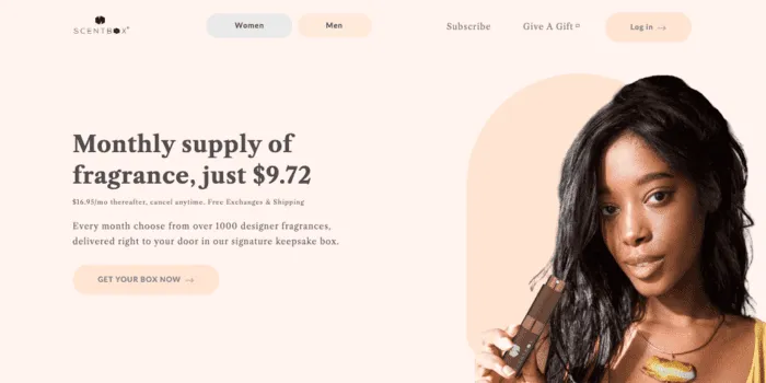 ScentBox banner