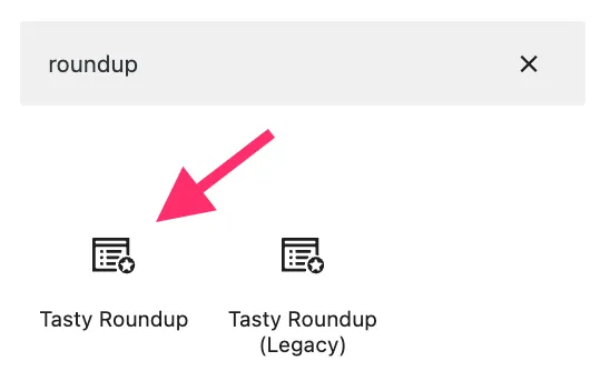How to add a roundup block to a WordPress post with Tasty Roundups