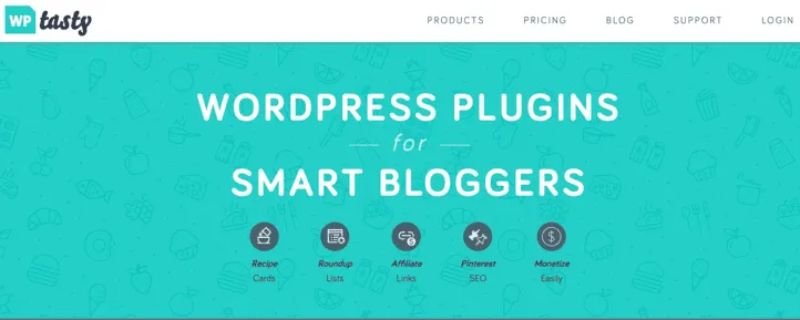 WP Tasty has one of the best affiliate programs for food bloggers.