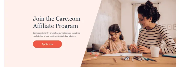 Care.com banner