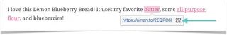 Deleting a Tasty Link from a post