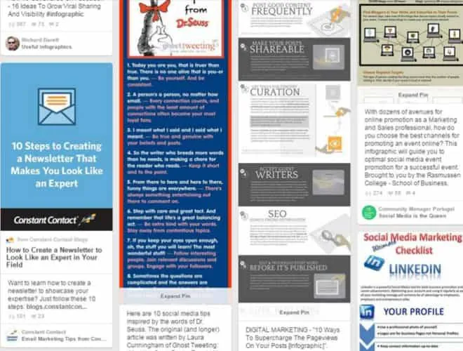 Examples of pins that don't create enough space