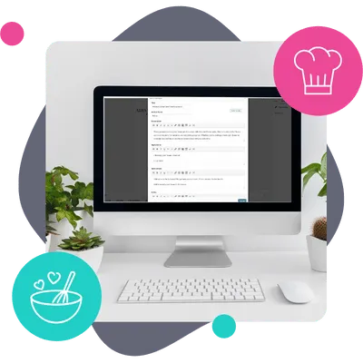 how to add recipe cards to wordpress small featured image