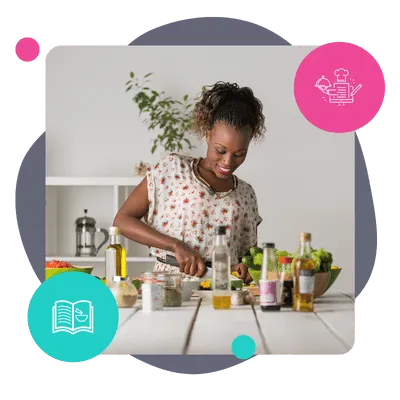 Jump to recipe button small featured image