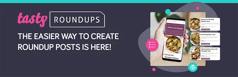 Tasty Roundups banner