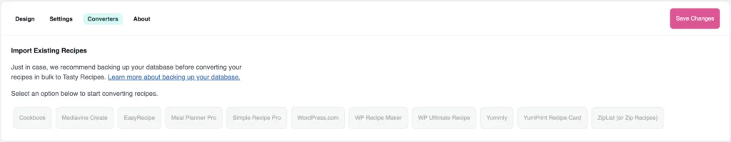 Tasty Recipes Converters