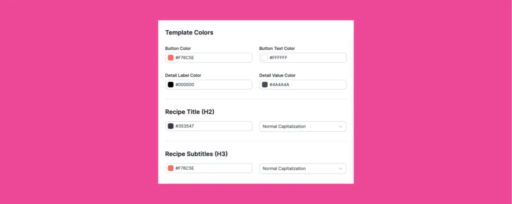 A graphic showing our template editor