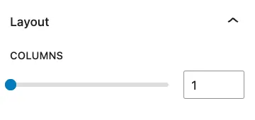 Slider to adjust the number of columns for roundups with WP Tasty