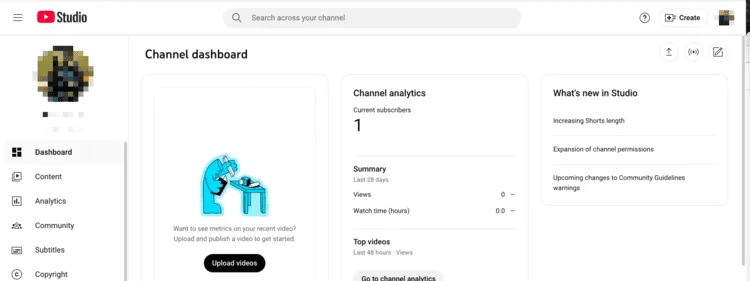 how to add cooking videos to youtube screenshot