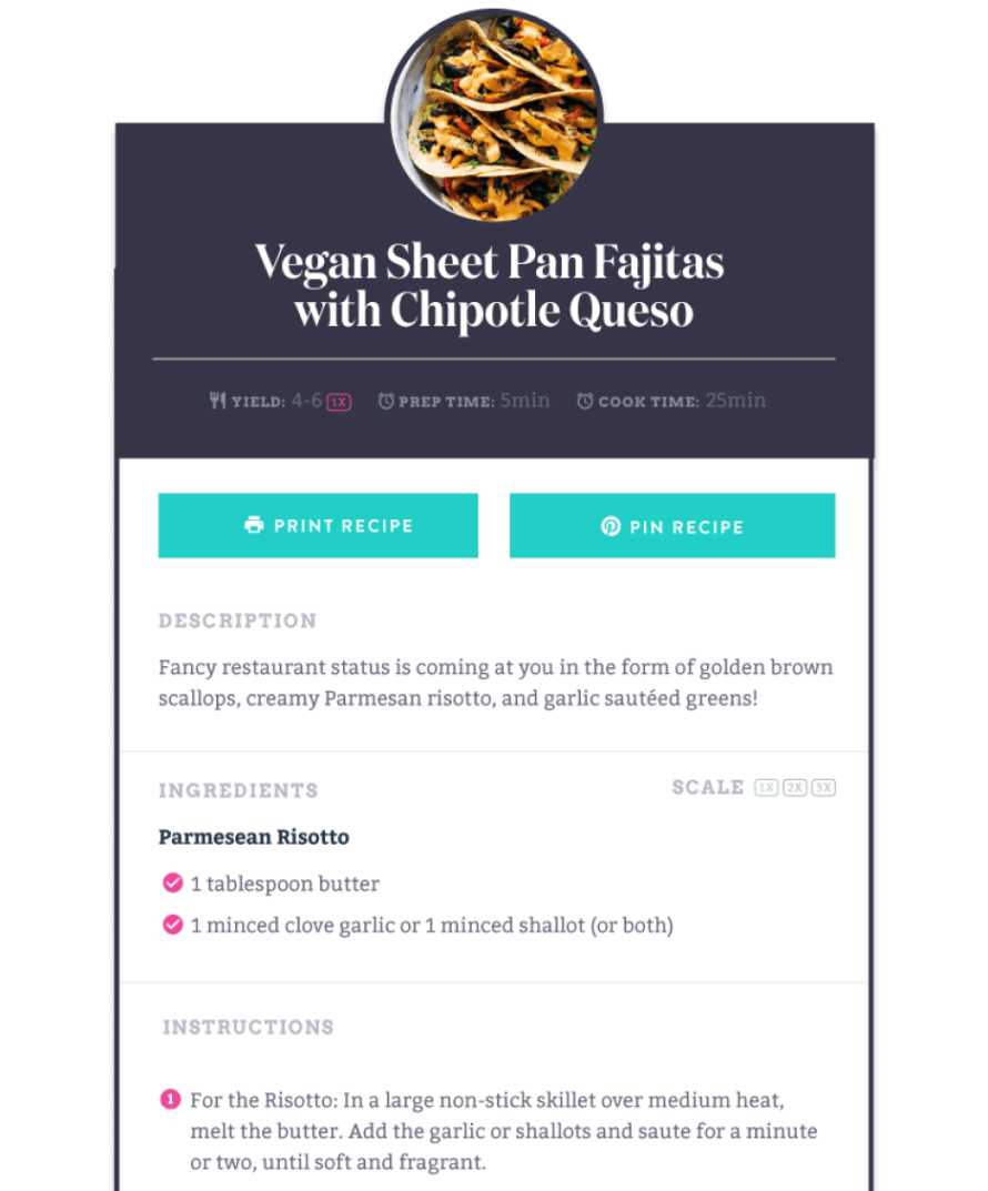 Tasty Recipes - The Best WordPress Recipe Plugin for Bloggers