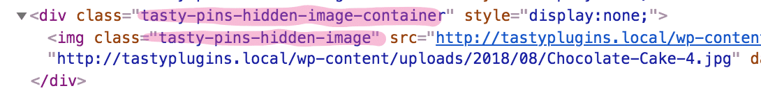 Hidden images in Tasty Pins now have classes of `tasty-pins-hidden-image-container` to identify them.