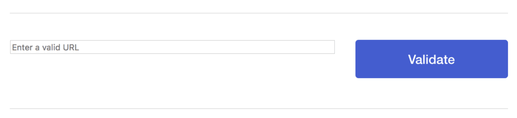 Screenshot of Pinterest Rich Pin validator