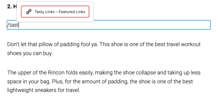 Easily add Amazon product images with the Tasty Links block